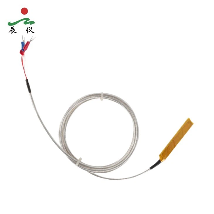 Haichen Wire Type Polyurethane Insulated Pt100 Pt1000 Surface RTD Sensor